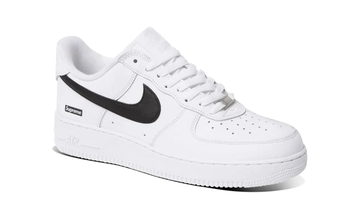 Nike Air Force 1 Low Supreme White Black - CU9225-102 - imagen 2