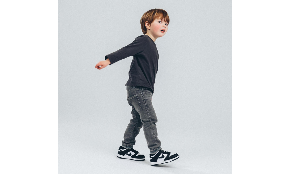 Nike Dunk Low Black White Enfant (PS) - CW1588-100 - imagen 3