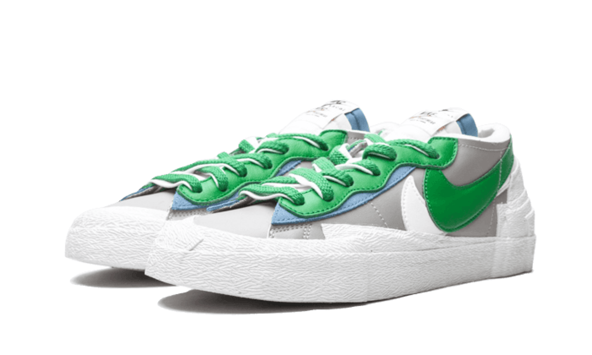 Nike Blazer Low Sacai Medium Grey Classic Green - DD1877-001 - imagen 2