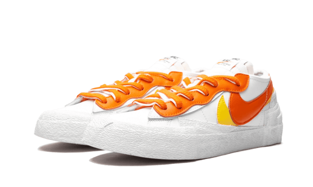 Nike Blazer Low Sacai White Magma Orange - DD1877-100 - imagen 2