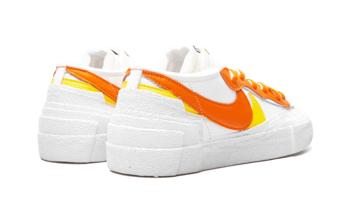 Nike Blazer Low Sacai White Magma Orange - DD1877-100 - imagen 3
