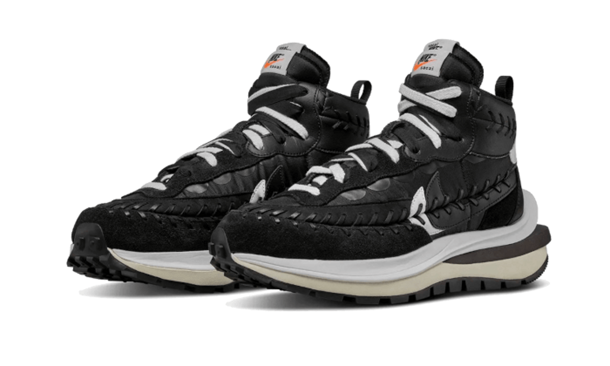 Nike Vaporwaffle Sacai Jean Paul Gaultier Black White - DH9186-001 - imagen 2