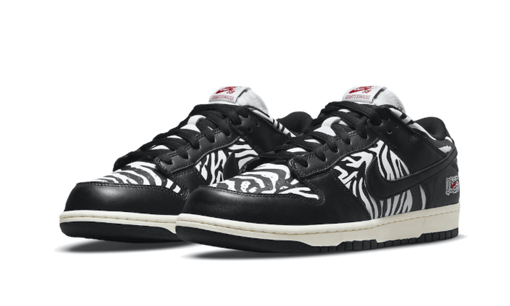 Nike SB Dunk Low Quartersnacks Zebra - DM3510-001 - imagen 2