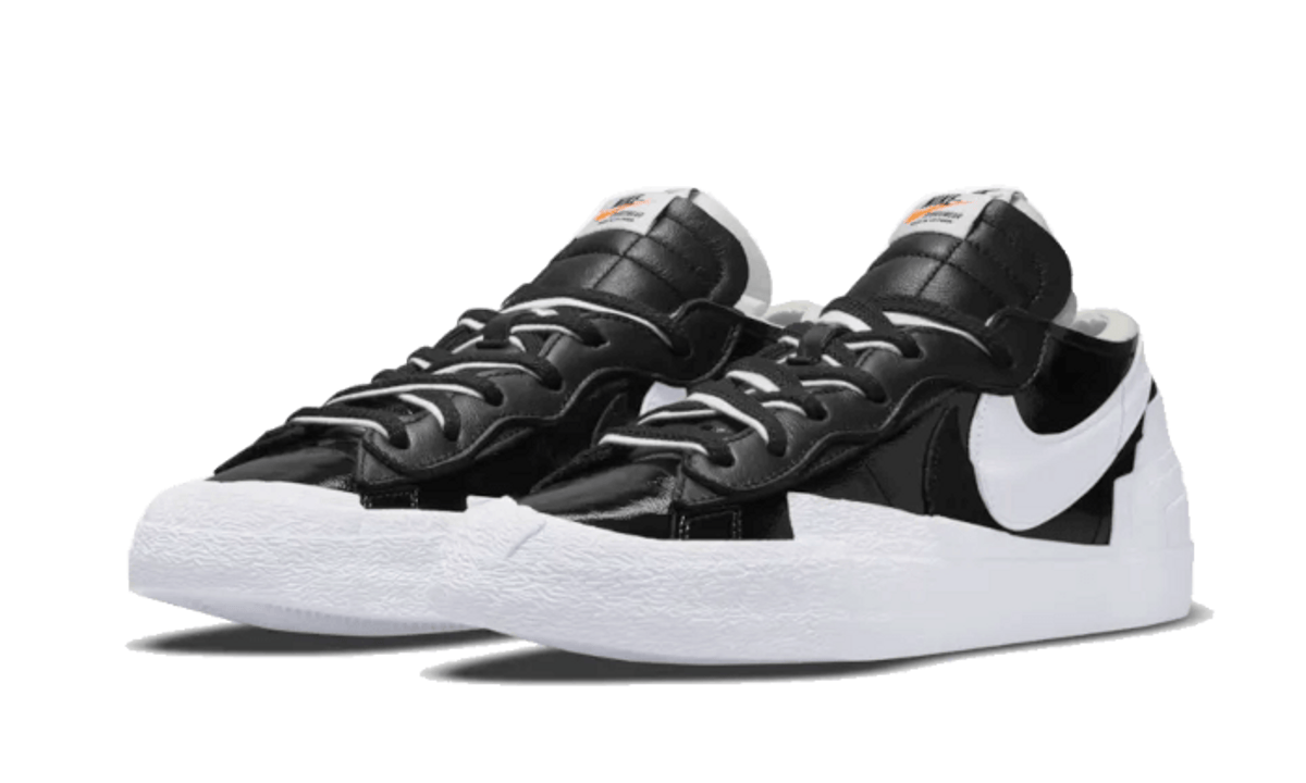 Nike Blazer Low Sacai Black Patent - DM6443-001 - imagen 2