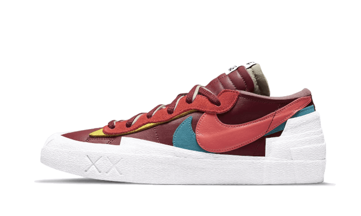 Nike Blazer Low Sacai Kaws Team Red - DM7901-600 - imagen 1