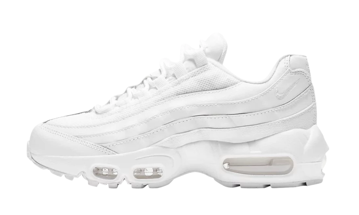 Air Max 95 Triple White Recraft