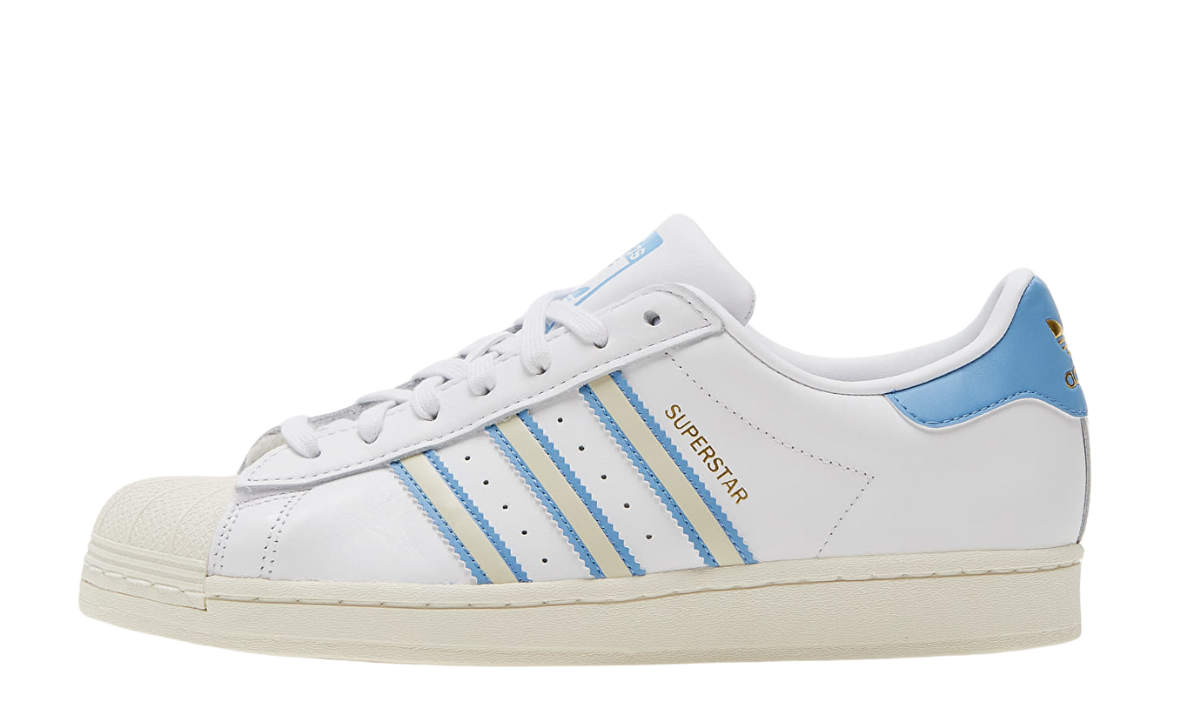 Adidas Superstar Cloud White Light Blue