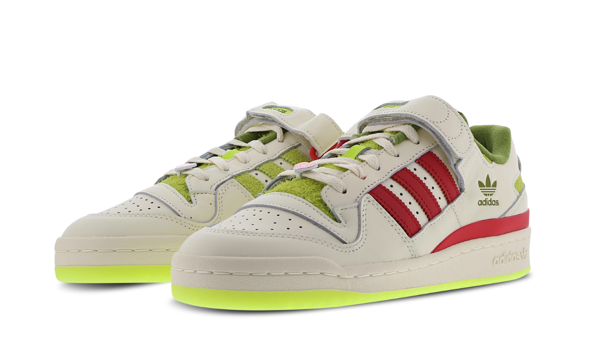 Adidas Forum Low The Grinch White Red