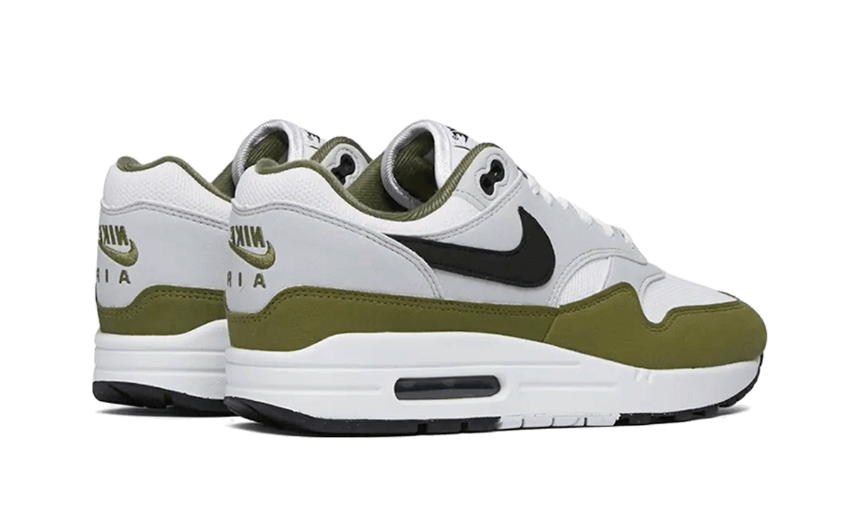 Nike Air Max 1 White Black Medium Olive - FD9082-102 - imagen 3