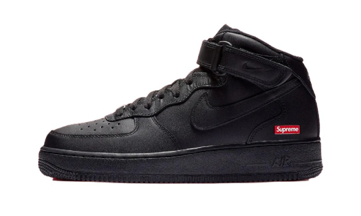 Nike Air Force 1 Mid Supreme Black - FZ8784-001 - imagen 1