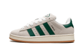 Adidas Campus 00s Crystal White Dark Green