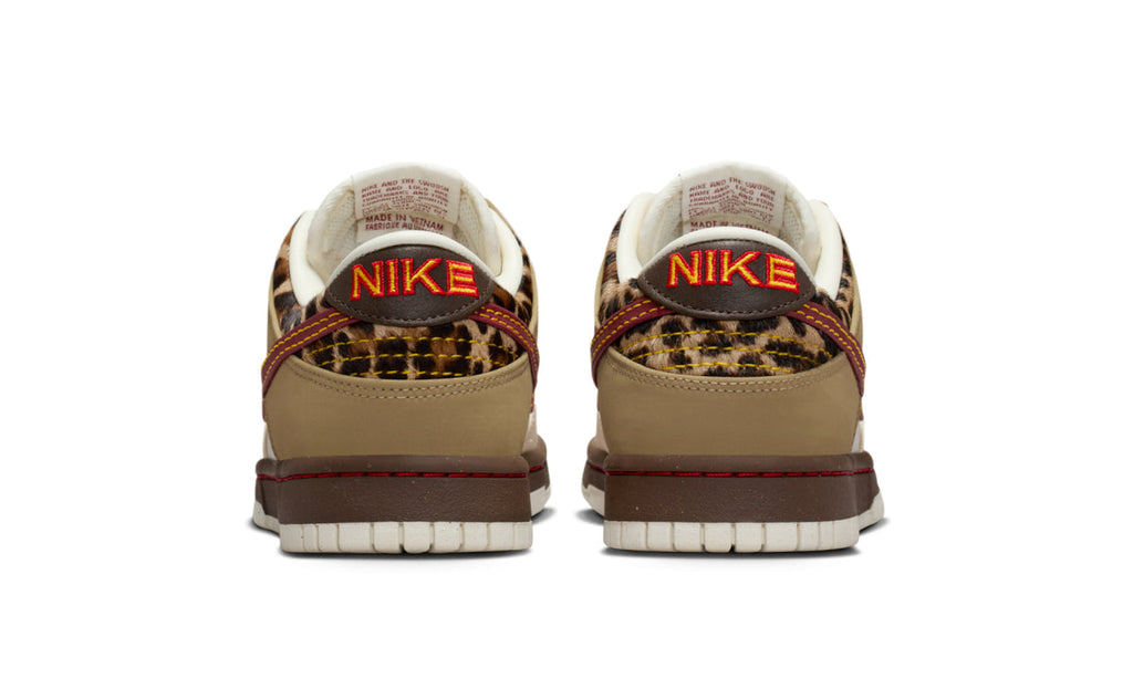 Nike Dunk Low Retro Khaki Team Red Pearl White (W) - IM6687-262 - imagen 3