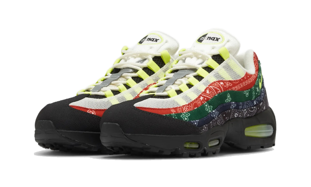 Nike Air Max 95 OG Big Bubble Neon Paisley Bandana - IQ0620-100 - imagen 2