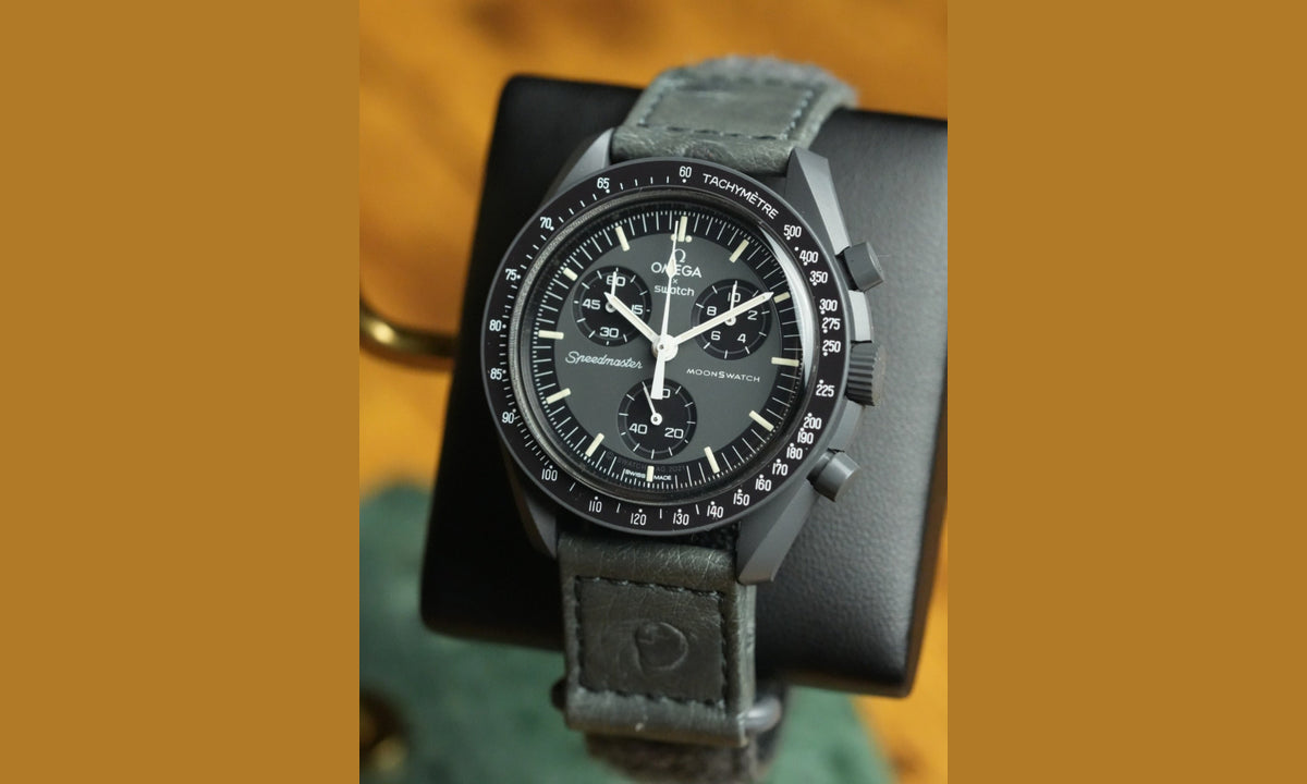 Special Edition - Swatch x Omega Bioceramic Moonswatch Mission to Ostrich Mercury