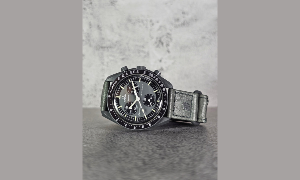 Special Edition - Swatch x Omega Bioceramic Moonswatch Mission to Ostrich Mercury