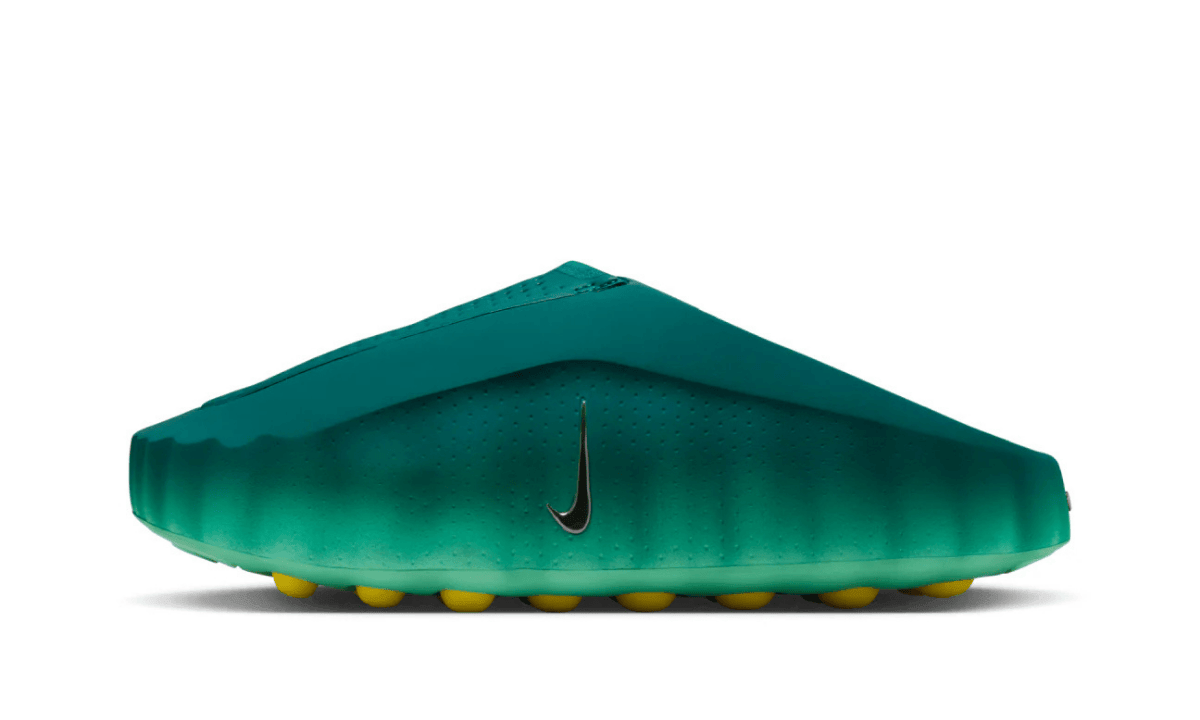 chanclas Nike Mind 001 verdes diseño futurista Doggy Sneakers
