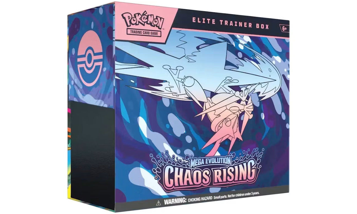 2026 Pokémon Mega Evolution Chaos Rising Elite Trainer Box