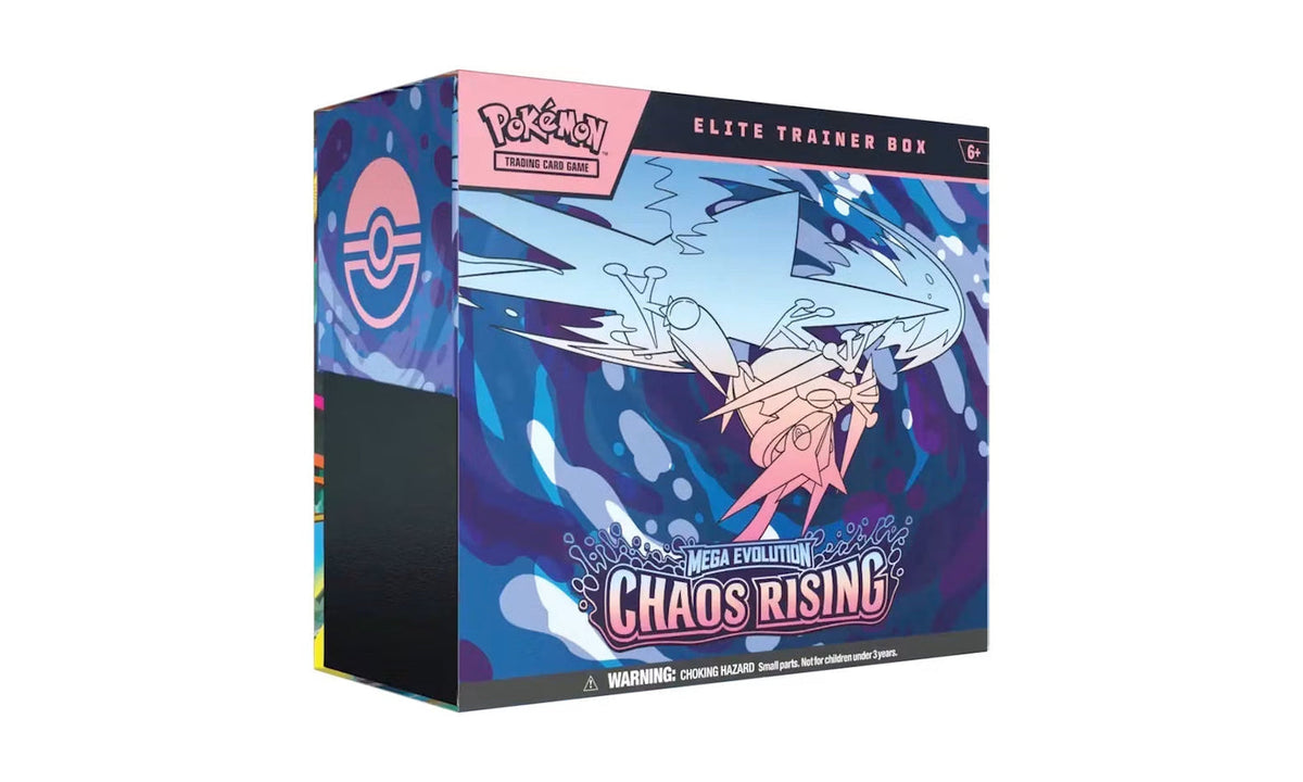 2026 Pokémon Mega Evolution Chaos Rising Elite Trainer Box