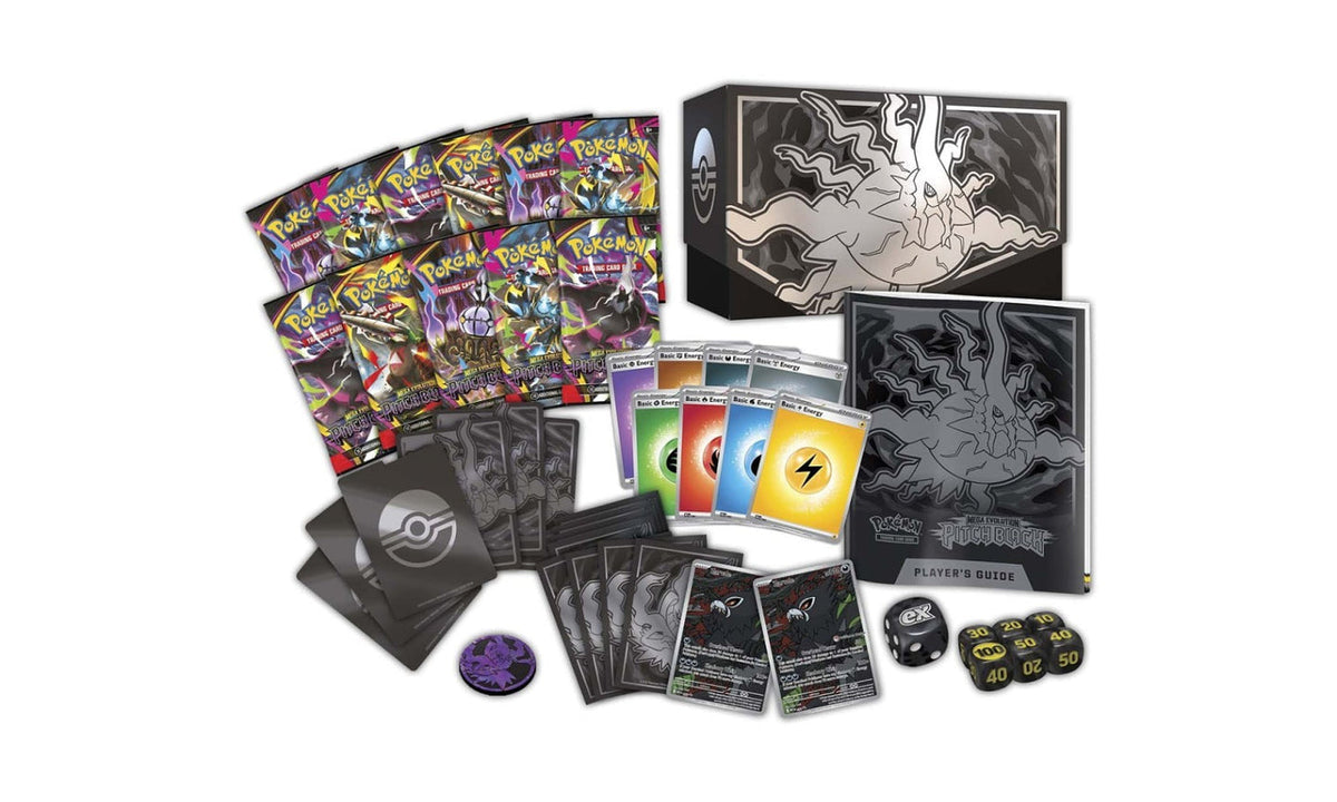 2026 Pokémon Mega Evolution Pitch Black Pokemon Center Elite Trainer Box