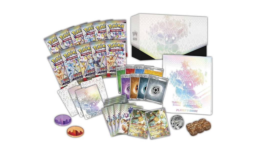 Pokémon Scarlet & Violet Prismatic Evolutions Elite Trainer Box