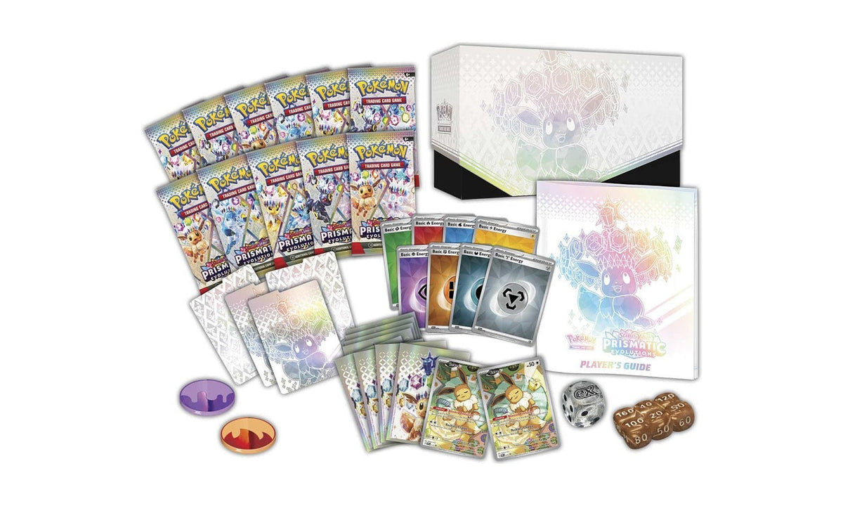 Pokémon Scarlet & Violet Prismatic Evolutions Elite Trainer Box