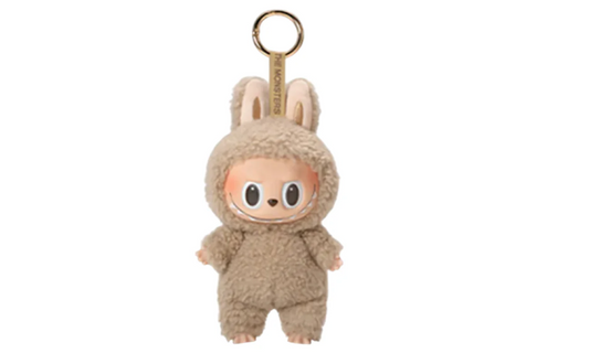 Pop Mart Labubu The Monsters Tasty Macarons – Toffee Vinyl Plush Pendant