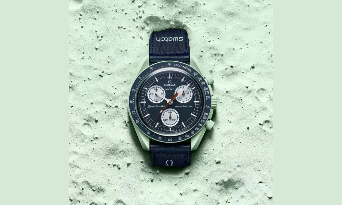 Swatch x Omega Bioceramic Moonswatch Mission to Earth