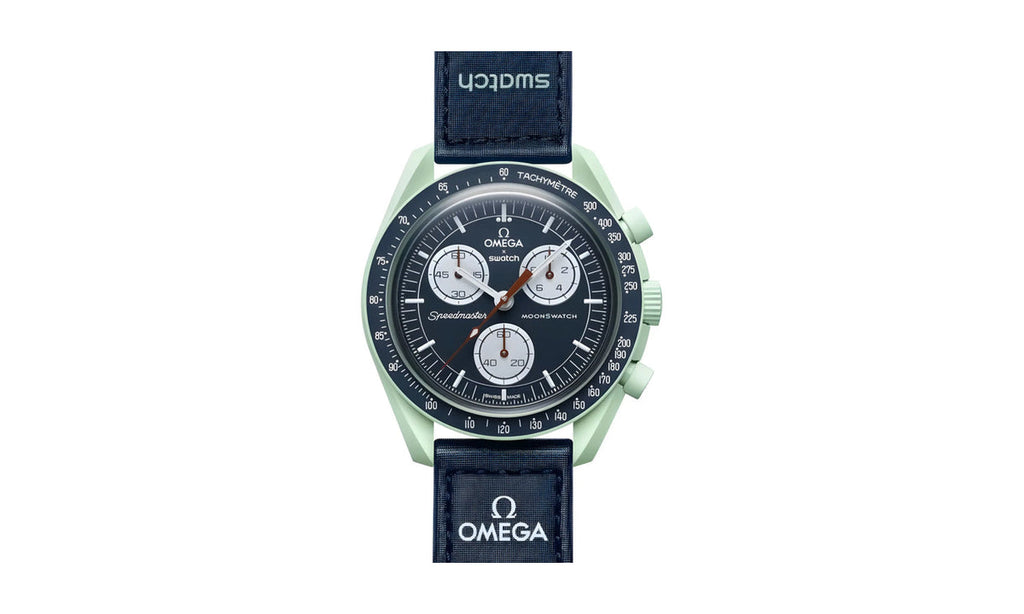Swatch x Omega Bioceramic Moonswatch Mission to Earth