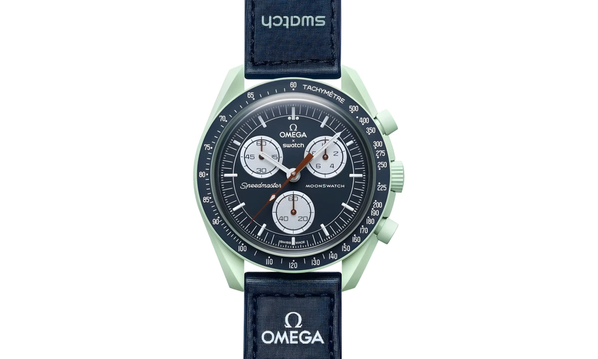 Swatch x Omega Bioceramic Moonswatch Mission to Earth