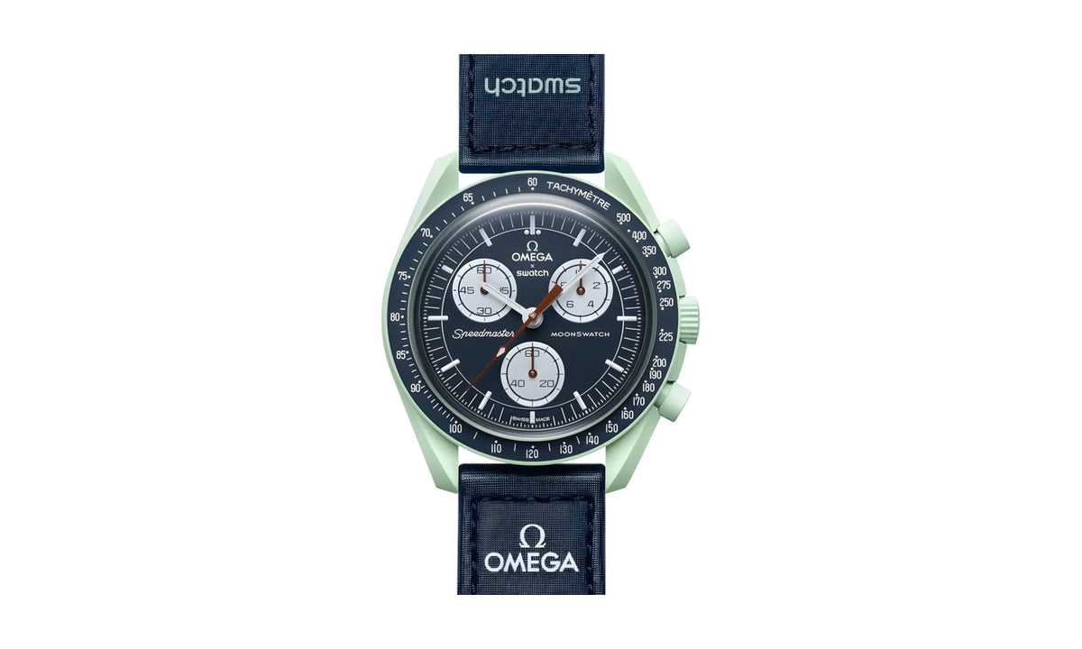 Swatch x Omega Bioceramic Moonswatch Mission to Earth