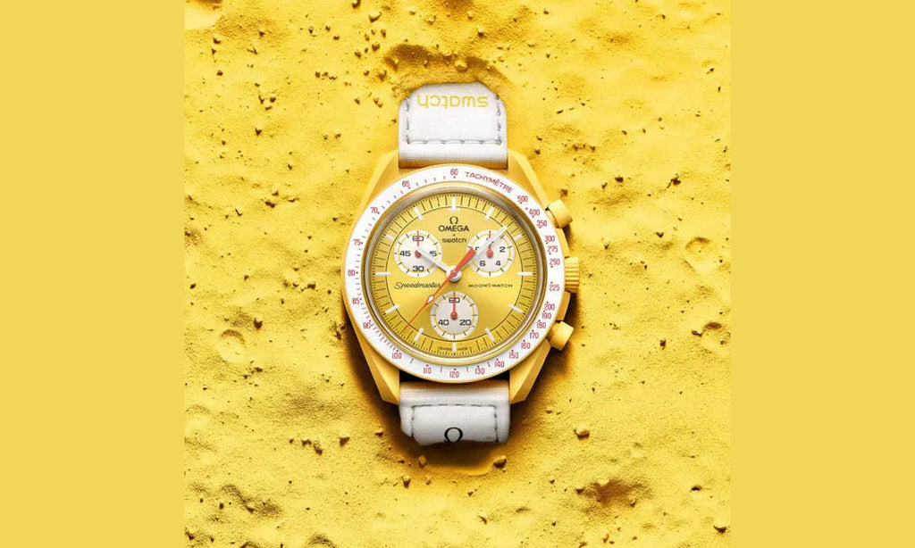 Swatch x Omega Bioceramic Moonswatch Mission to Sun