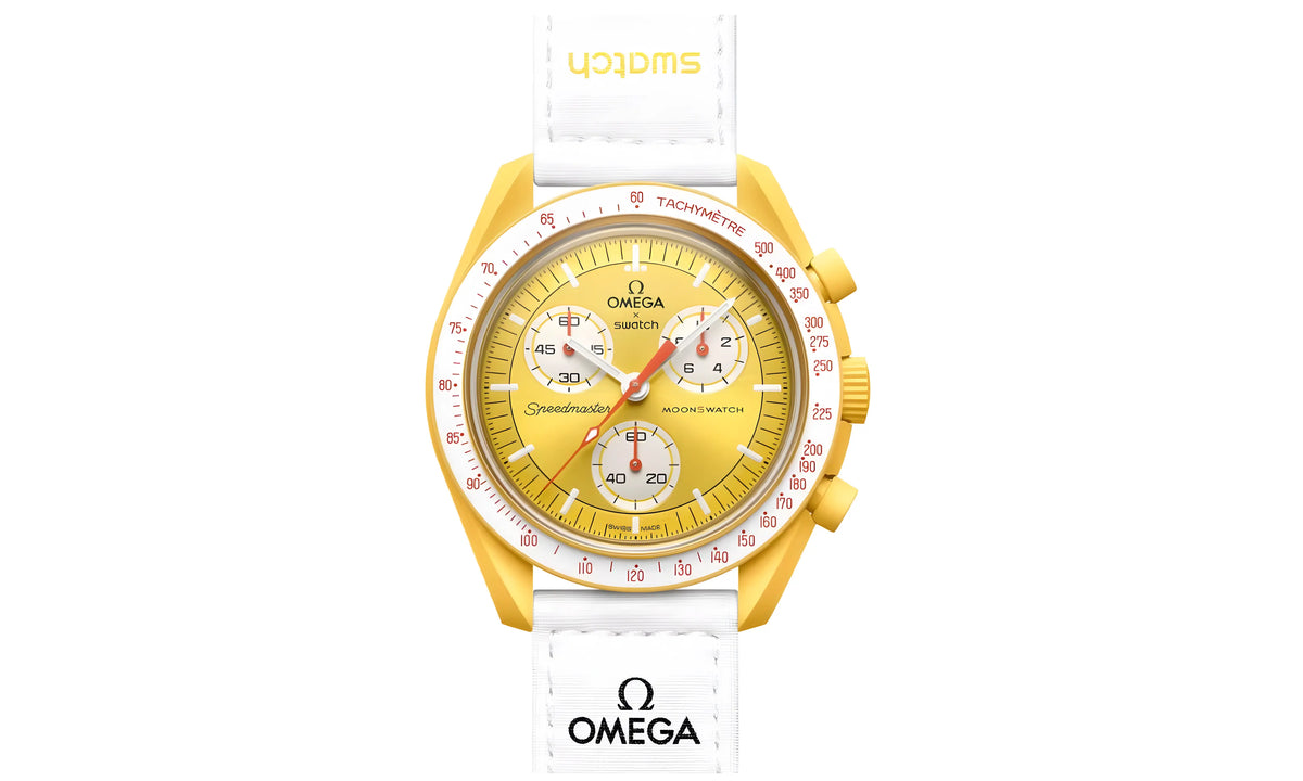 Swatch x Omega Bioceramic Moonswatch Mission to Sun