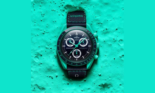 Swatch x Omega Bioceramic Moonswatch Mission to Earth - Polar Lights