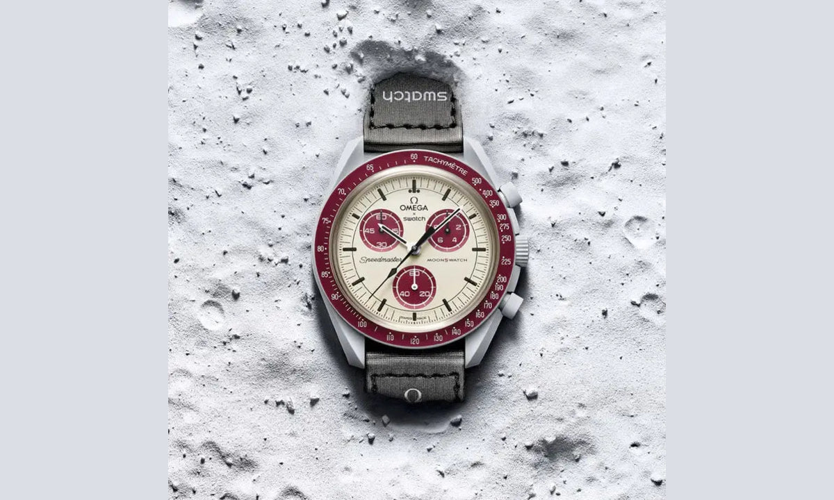 Swatch x Omega Bioceramic Moonswatch Mission to Pluto