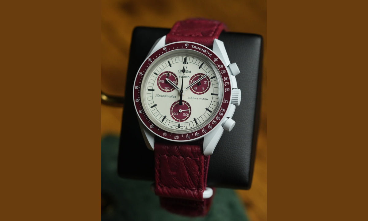 Special Edition - Swatch x Omega Bioceramic Moonswatch Mission to Ostrich Pluto
