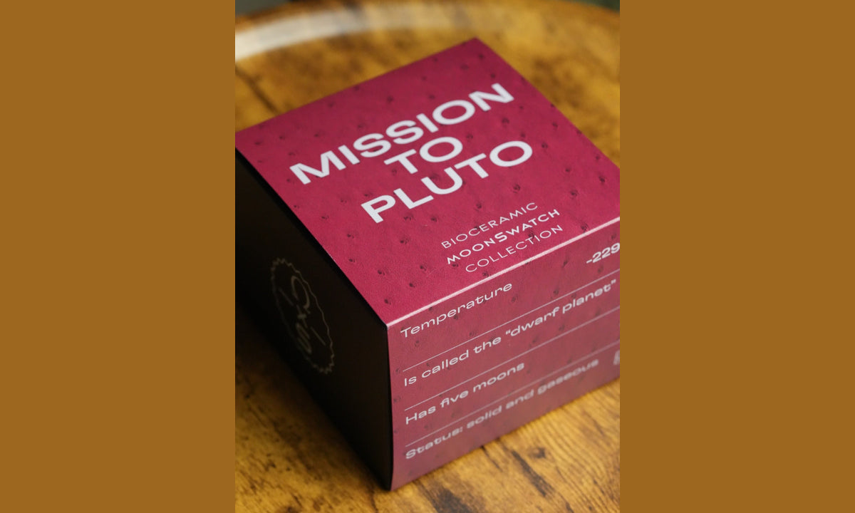 Special Edition - Swatch x Omega Bioceramic Moonswatch Mission to Ostrich Pluto