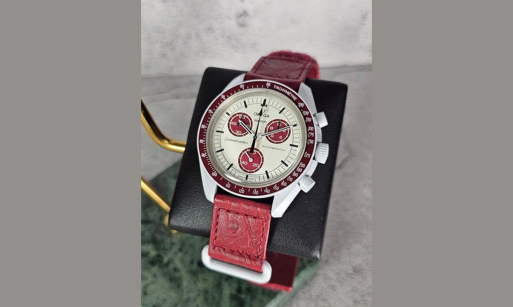 Special Edition - Swatch x Omega Bioceramic Moonswatch Mission to Ostrich Pluto