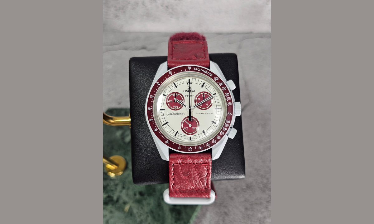 Special Edition - Swatch x Omega Bioceramic Moonswatch Mission to Ostrich Pluto