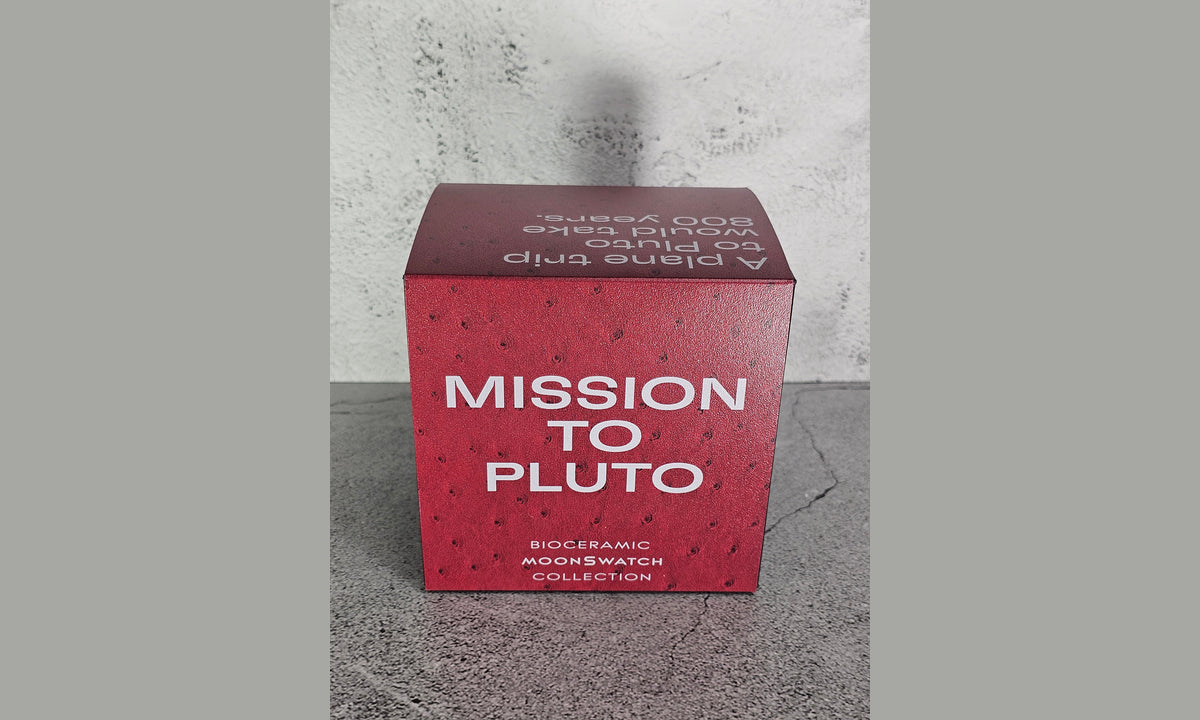 Special Edition - Swatch x Omega Bioceramic Moonswatch Mission to Ostrich Pluto
