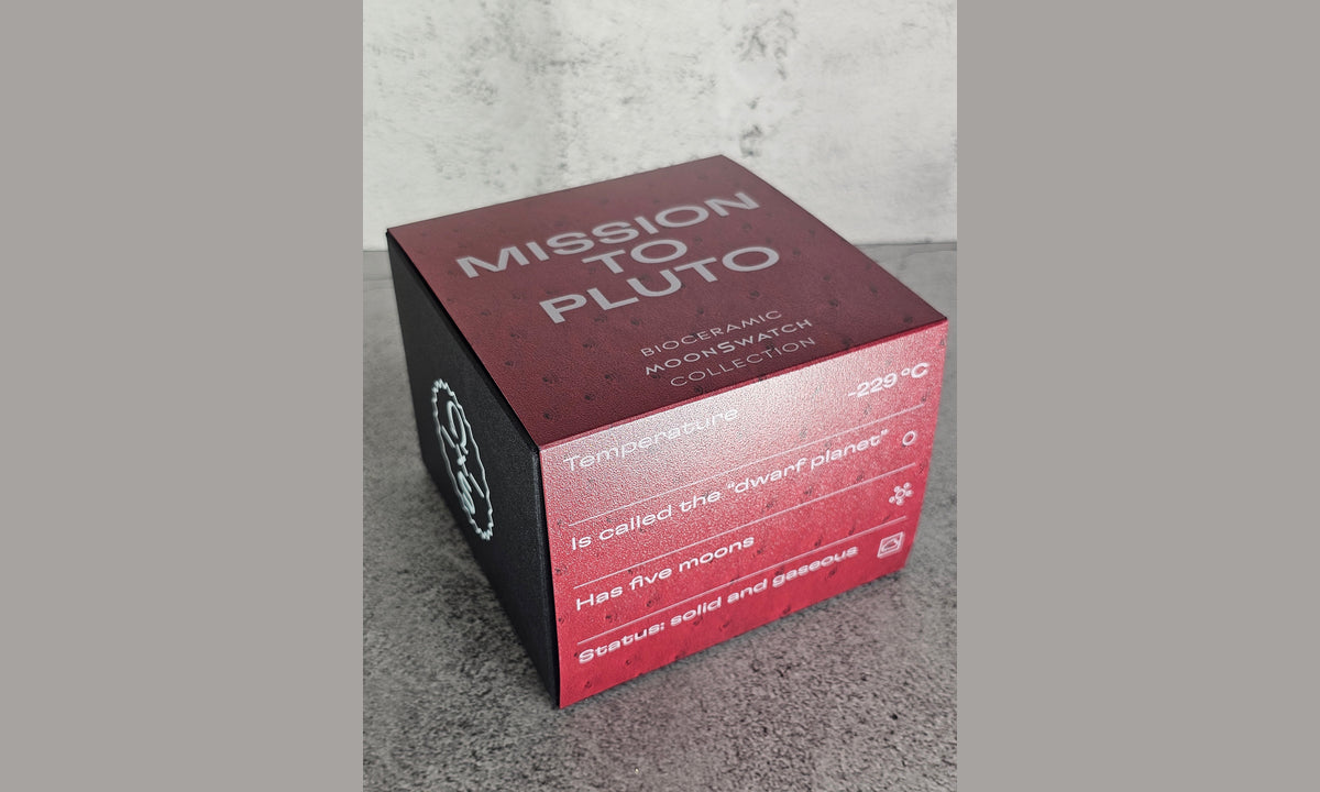 Special Edition - Swatch x Omega Bioceramic Moonswatch Mission to Ostrich Pluto