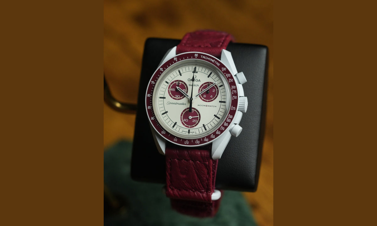 Special Edition - Swatch x Omega Bioceramic Moonswatch Mission to Ostrich Pluto