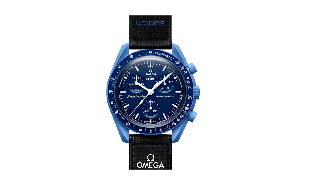 Swatch x Omega Bioceramic Moonswatch Mission to Neptune
