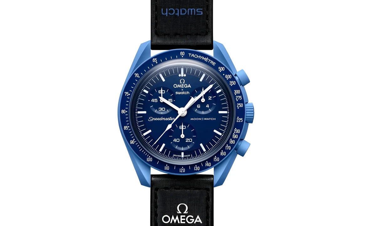 Swatch x Omega Bioceramic Moonswatch Mission to Neptune