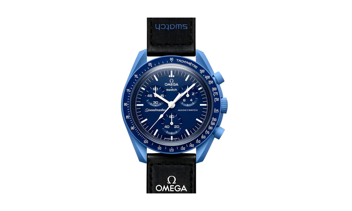 Swatch x Omega Bioceramic Moonswatch Mission to Neptune