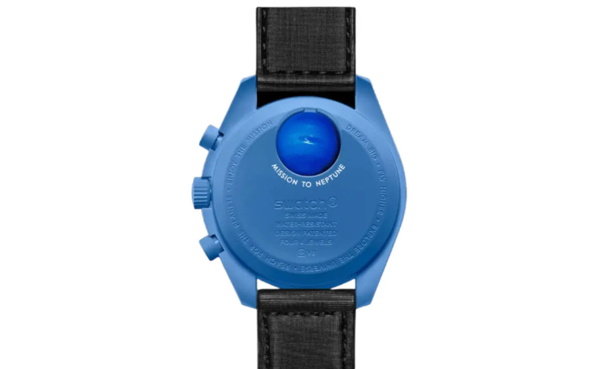 Swatch x Omega Bioceramic Moonswatch Mission to Neptune