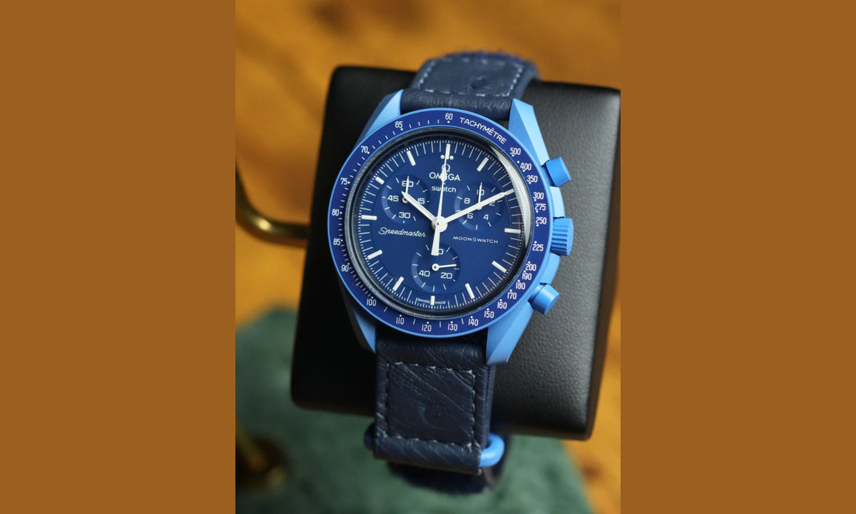 Special Edition - Swatch x Omega Bioceramic Moonswatch Mission to Ostrich Neptune