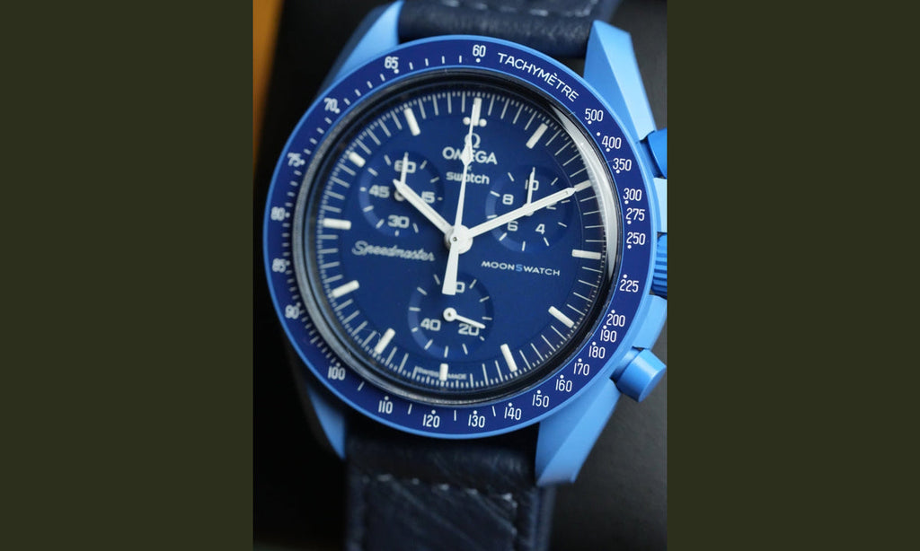 Special Edition - Swatch x Omega Bioceramic Moonswatch Mission to Ostrich Neptune