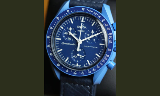 Special Edition - Swatch x Omega Bioceramic Moonswatch Mission to Ostrich Neptune