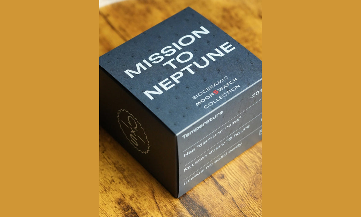 Special Edition - Swatch x Omega Bioceramic Moonswatch Mission to Ostrich Neptune