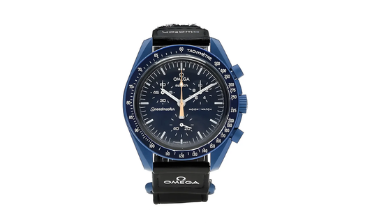 Swatch x Omega Bioceramic Moonswatch Mission to Neptune Moonshine